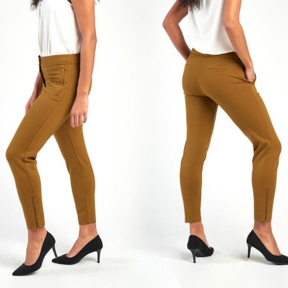 Betabrand skinny-leg cigarette pants
